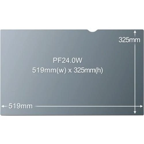 3M Privacy Filter for 24" Widescreen Monitor (16:10) (PF240W1B) - Image 4