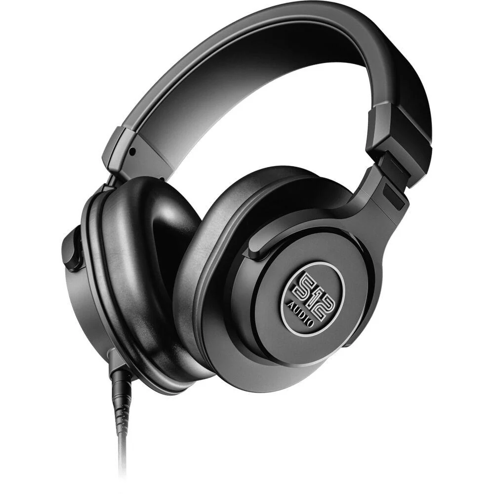 512 Audio Over-Ear Studio Monitor Headphones for Recording with Warranty Bundle - Image 2