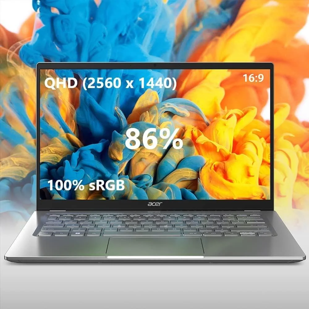 Acer 14" QHD IPS i7 16G 512G SSD - Image 11