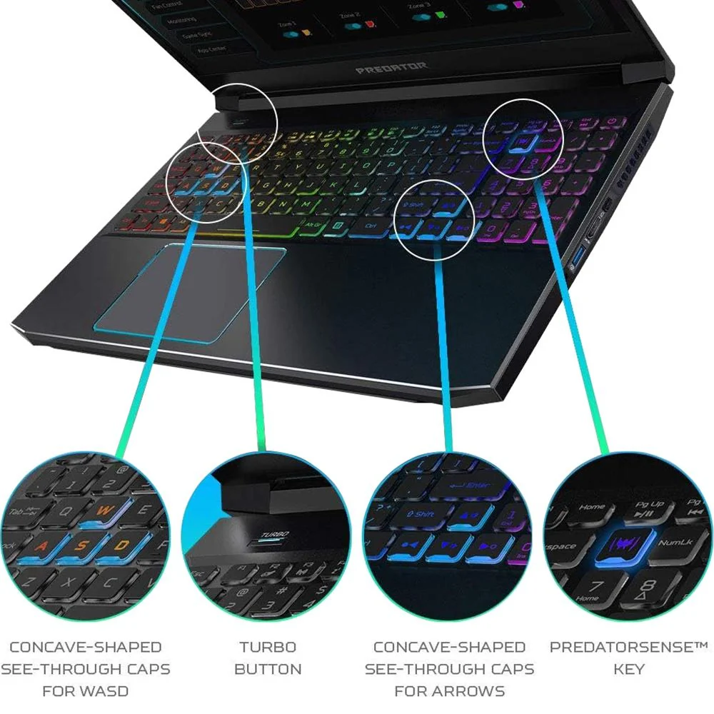 Acer 15.6" Ci7 G10 16G 512G W10H - Image 9