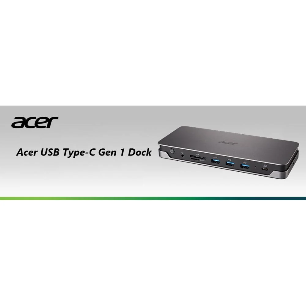 Acer Acer USB Type C Gen 1 Dock - Image 11
