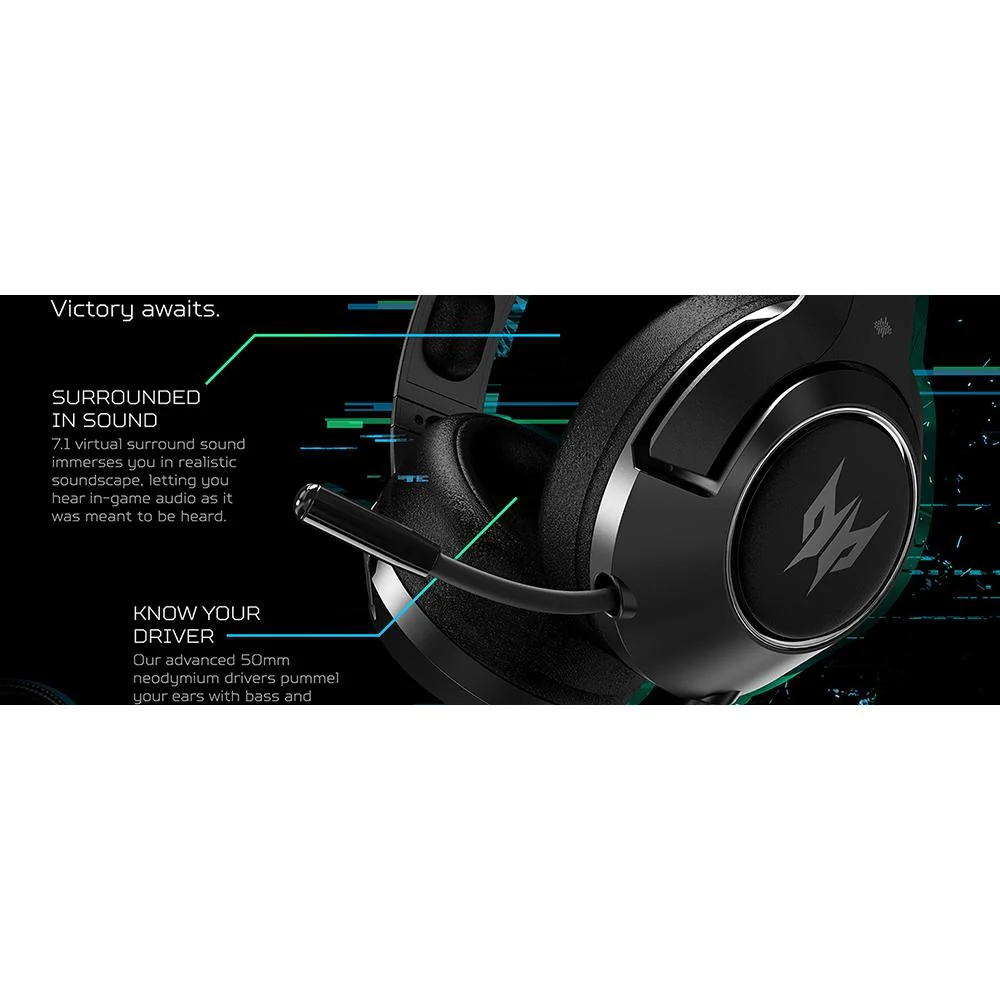 Acer Predator Galea330 Gmng Headse - Image 12