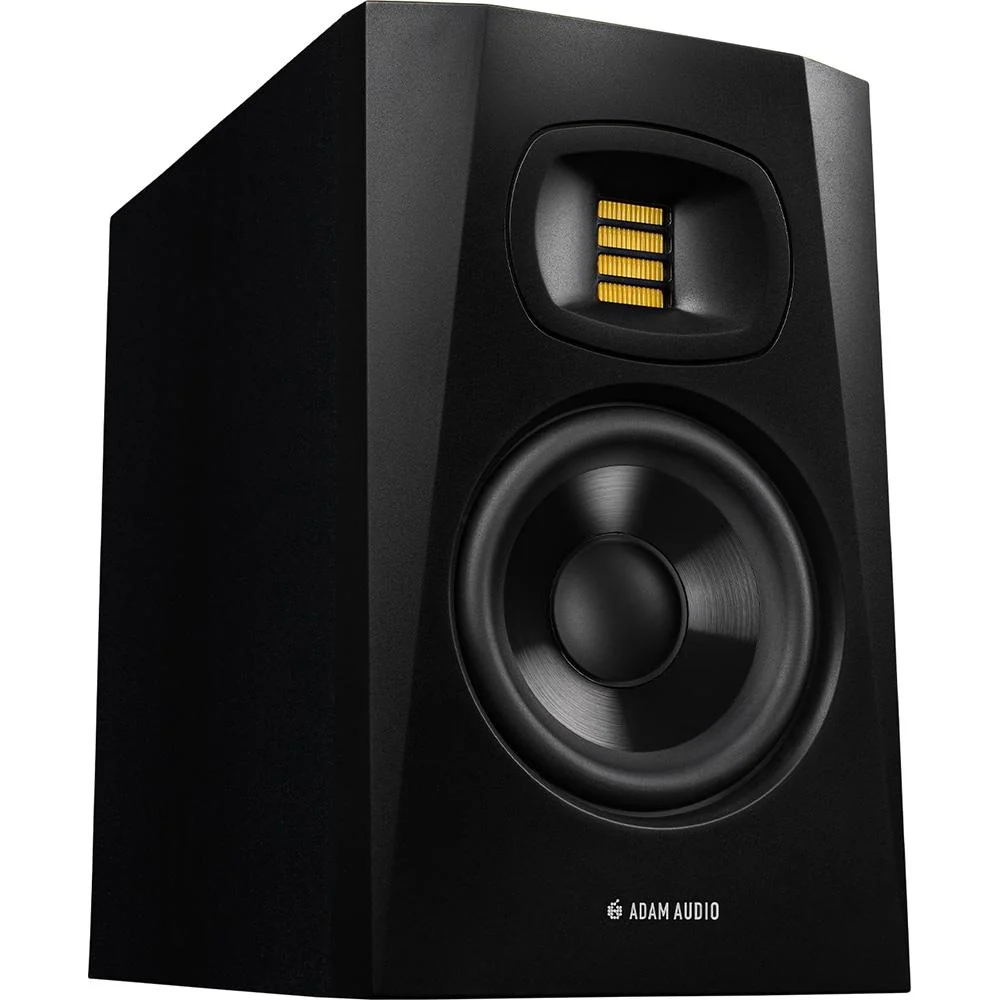 ADAM Audio T5V 5" Studio Monitor, Black (Pair) + Speaker Accessories Bundle - Image 5