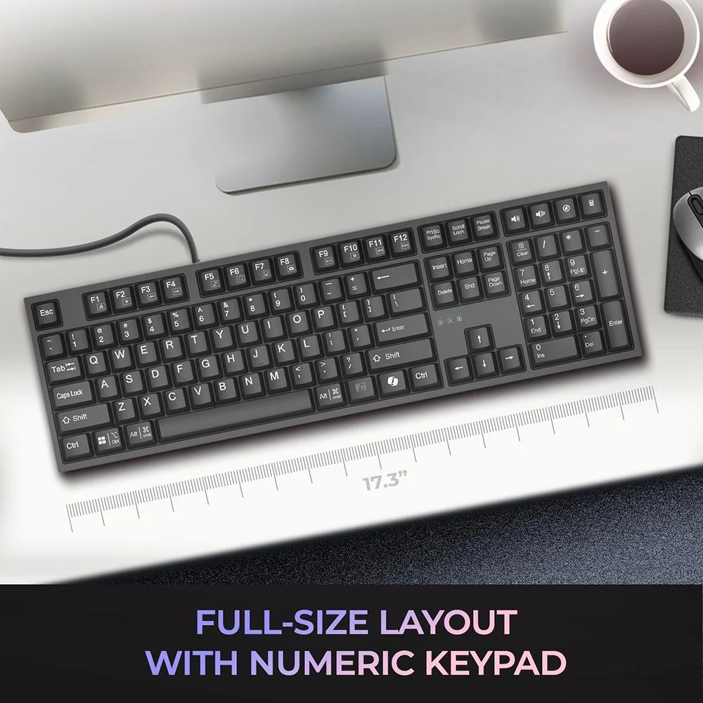 Adesso AKB-670UB EasyTouch 670 Mechanical Keyboard With CoPilot AI Hotkey - Image 12