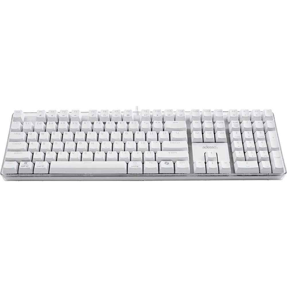 Adesso AKB-680UW EasyTouch 680 Mechanical Keyboard With CoPilot AI Hotkey