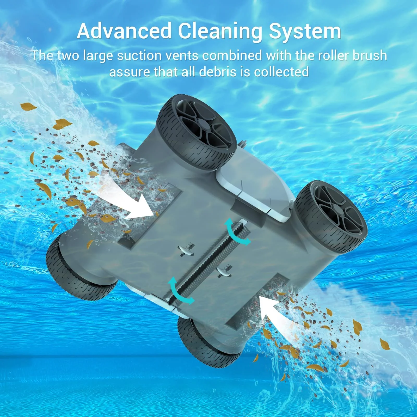 Aiper Seagull 1000 Cordless Robotic Pool Cleaner: Powerful, Hassle-Free Cleaning - Image 3