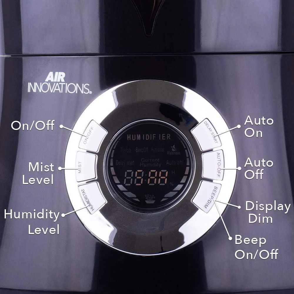 Air Innovations MH-901DA Ultrasonic Cool Mist Digital Humidifier With Aromatherapy - Open Box - Image 9