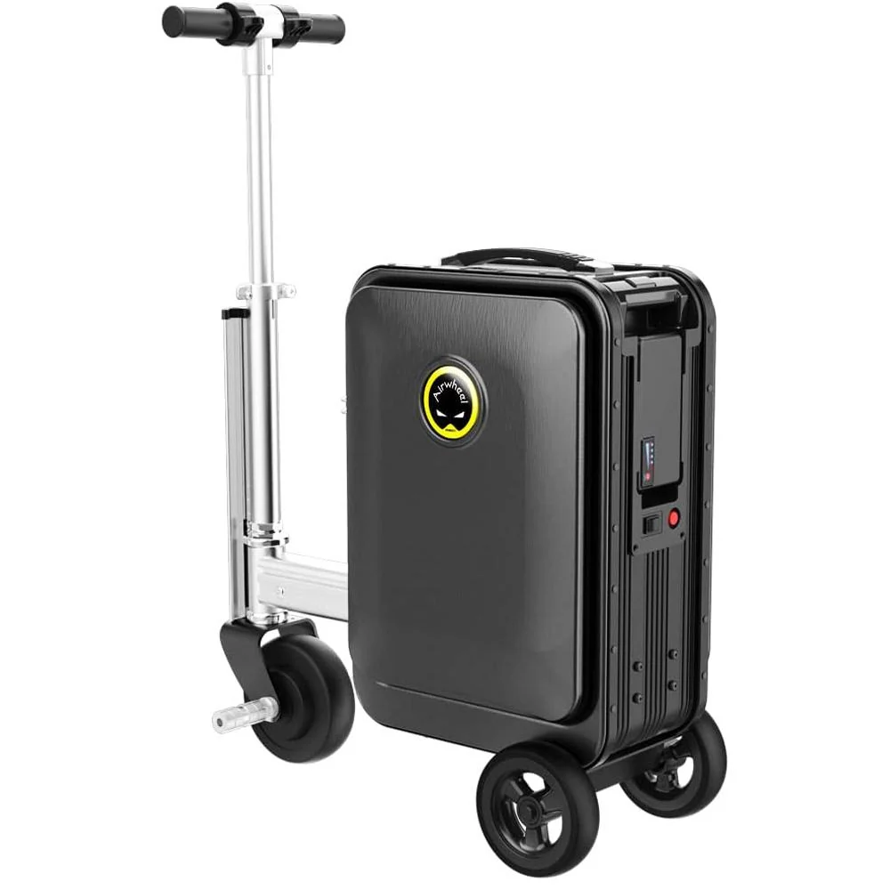 Airwheel SE3S Smart Rideable Suitcase Luggage Scooter (Black) + Power Bank Bundle - Image 7