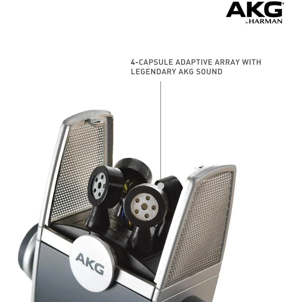 AKG Lyra USB Microphone, UHD Quality, Plug-and-Play + K72 Studio Headphone - Image 7