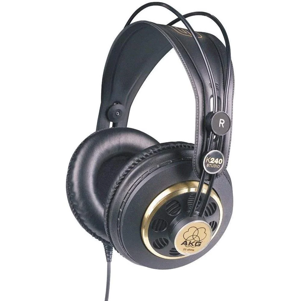 AKG Pro Audio K240 Studio Over-Ear Semi-Open Professional Headphones (2058X00130) - Image 6
