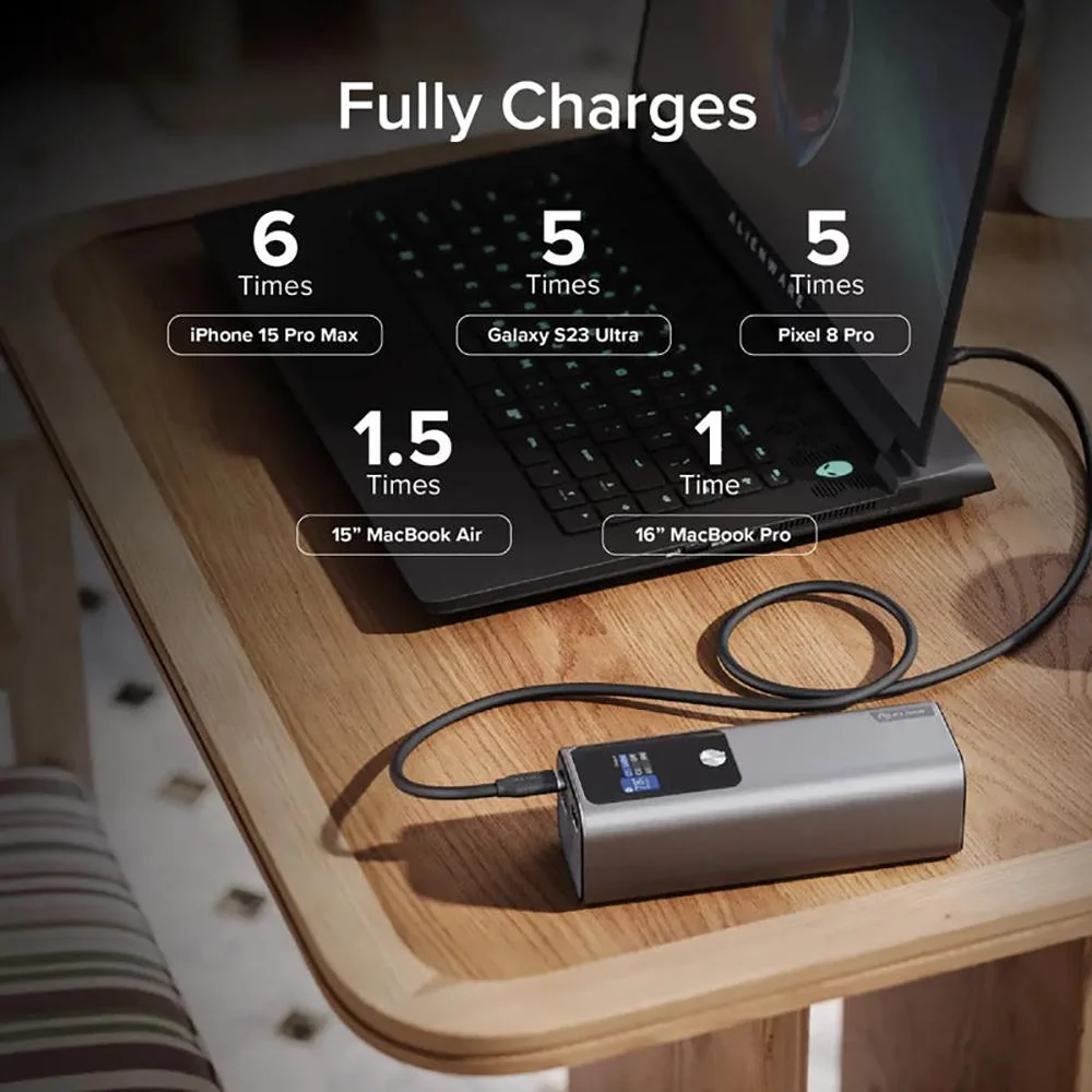 ALOGIC Ark 27;000mAh Power Bank with 140W USB-C Charging - A27KPB140W - Image 8