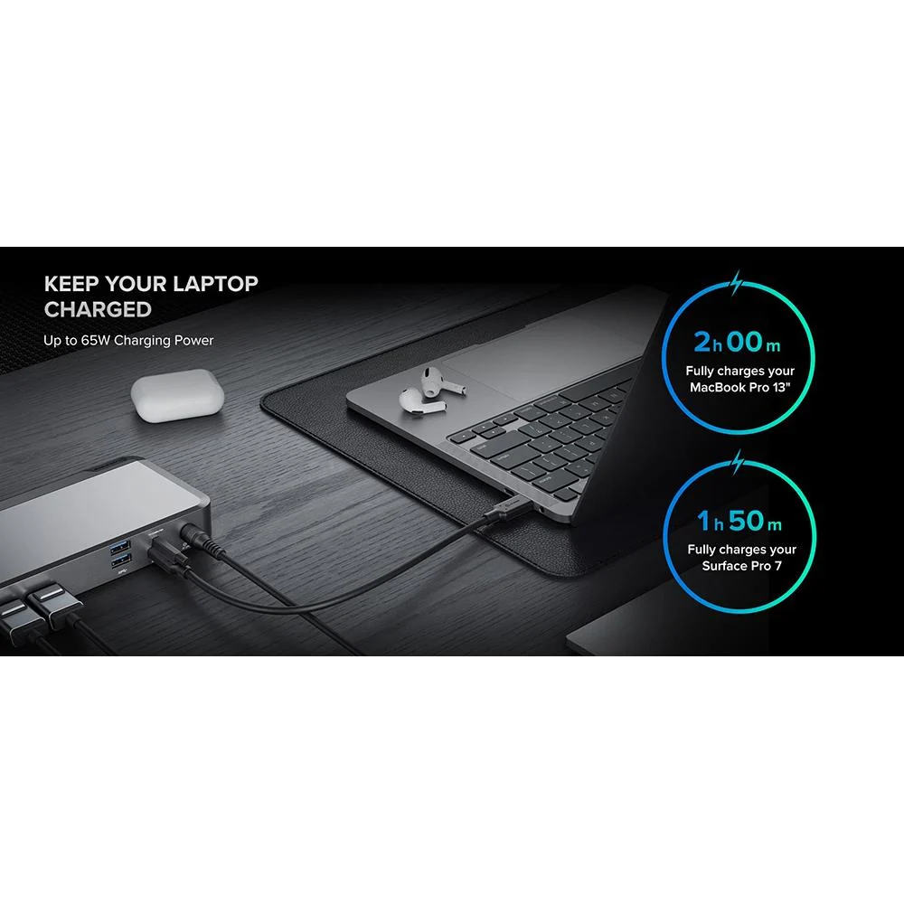 ALOGIC DX2 Dual 4K Display Universal Docking Station - DUPRDX2-100 - Image 11