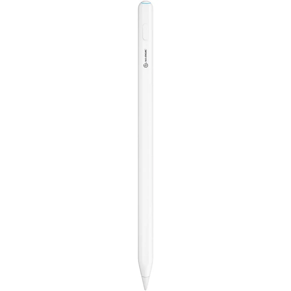 ALOGIC iPad Stylus Pen with USB-C & Wireless Charging in White - ALIPSW-WH