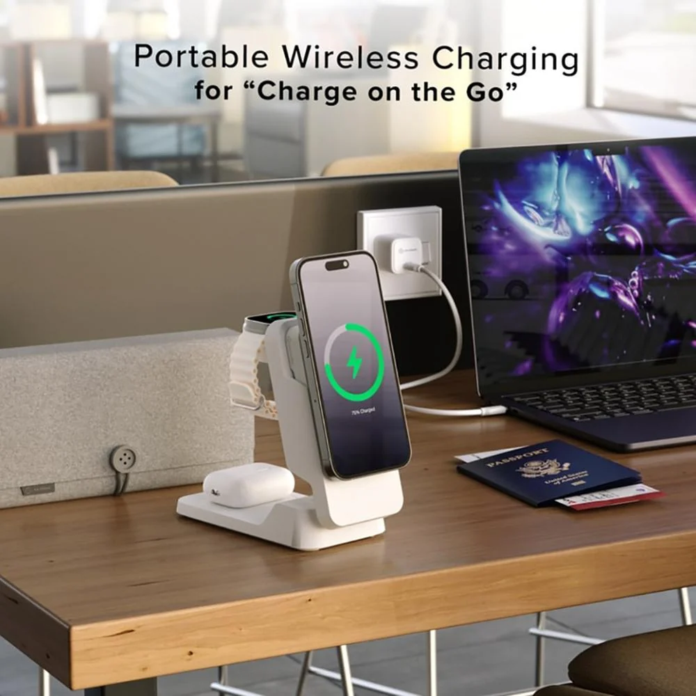 ALOGIC Matrix Ultimate 3-in-1 Wireless Charger - MFPB5KM - Image 9