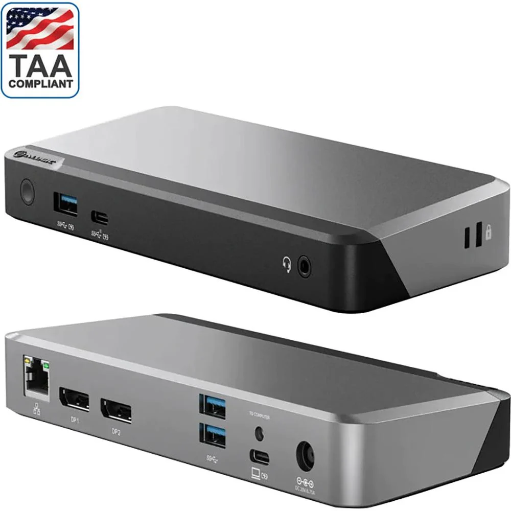 ALOGIC MX2 USB-C Dual Display DP Alt. Mode Docking Station - DUPRMX2-WW