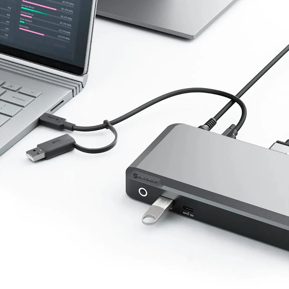 ALOGIC MX2 USB-C Dual Display DP Alt. Mode Docking Station - DUPRMX2-WW - Image 6