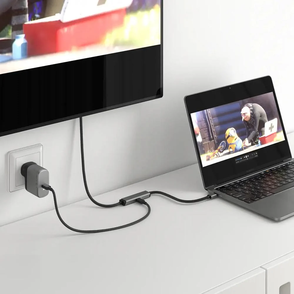 ALOGIC Ultra USB-C to HDMI 1m Cable - ULCHDPD01-SGR - Image 3