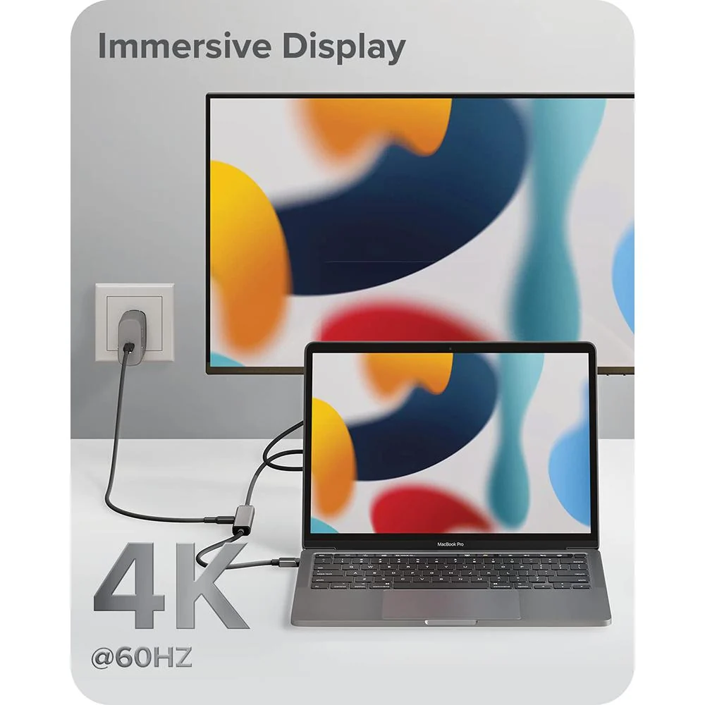 ALOGIC Ultra USB-C to HDMI 1m Cable - ULCHDPD01-SGR - Image 4
