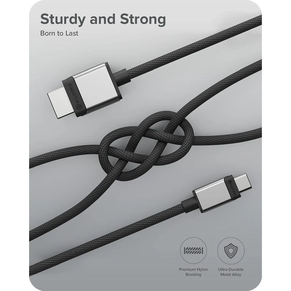 ALOGIC Ultra USB-C to HDMI 1m Cable - ULCHDPD01-SGR - Image 6