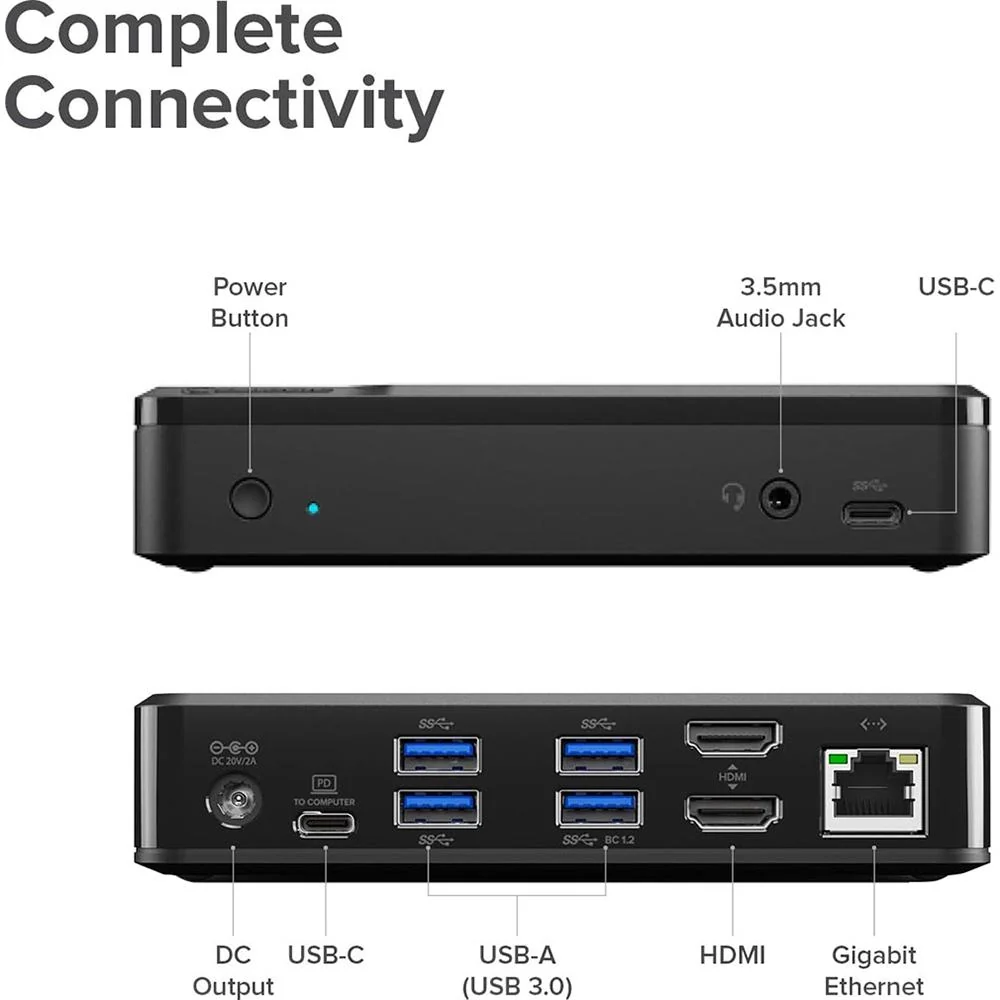 ALOGIC Universal Twin HD Docking Station - DUTHD - Image 3