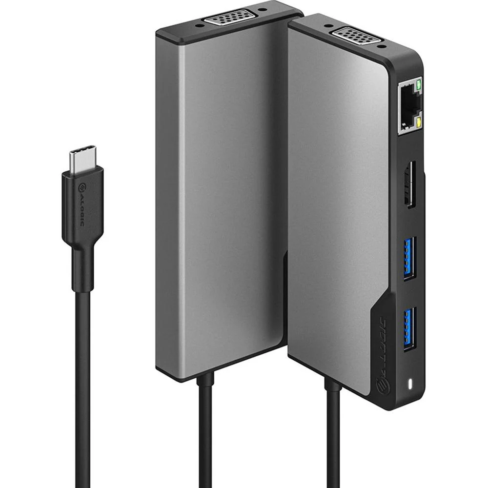 ALOGIC USB-C Fusion Max 6-in-1 Hub V2 - UCFUPRGVV2-SGR
