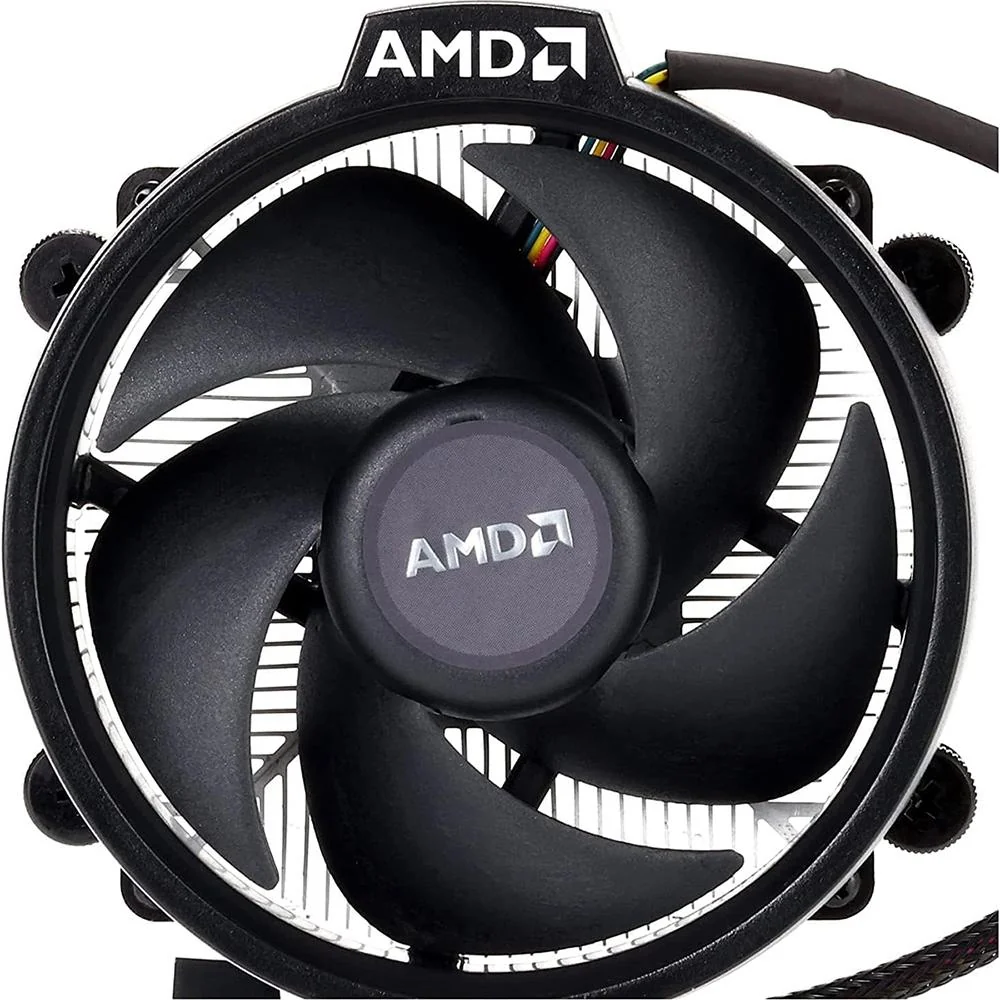 AMD Ryzen 5 5600X 6-core 12-Thread Desktop Processor with Cooler Open Box - Image 4