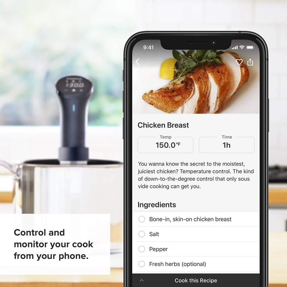 Anova Sous Vide Precision Cooker 1000 W with WiFi (Open Box) + 1 Year Warranty - Image 10