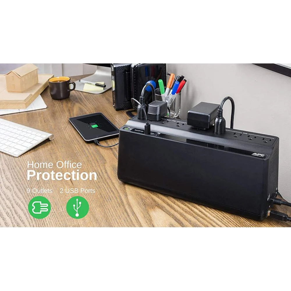 APC UPS Battery Backup and Surge Protector - BE850G2 - Open Box - Image 4