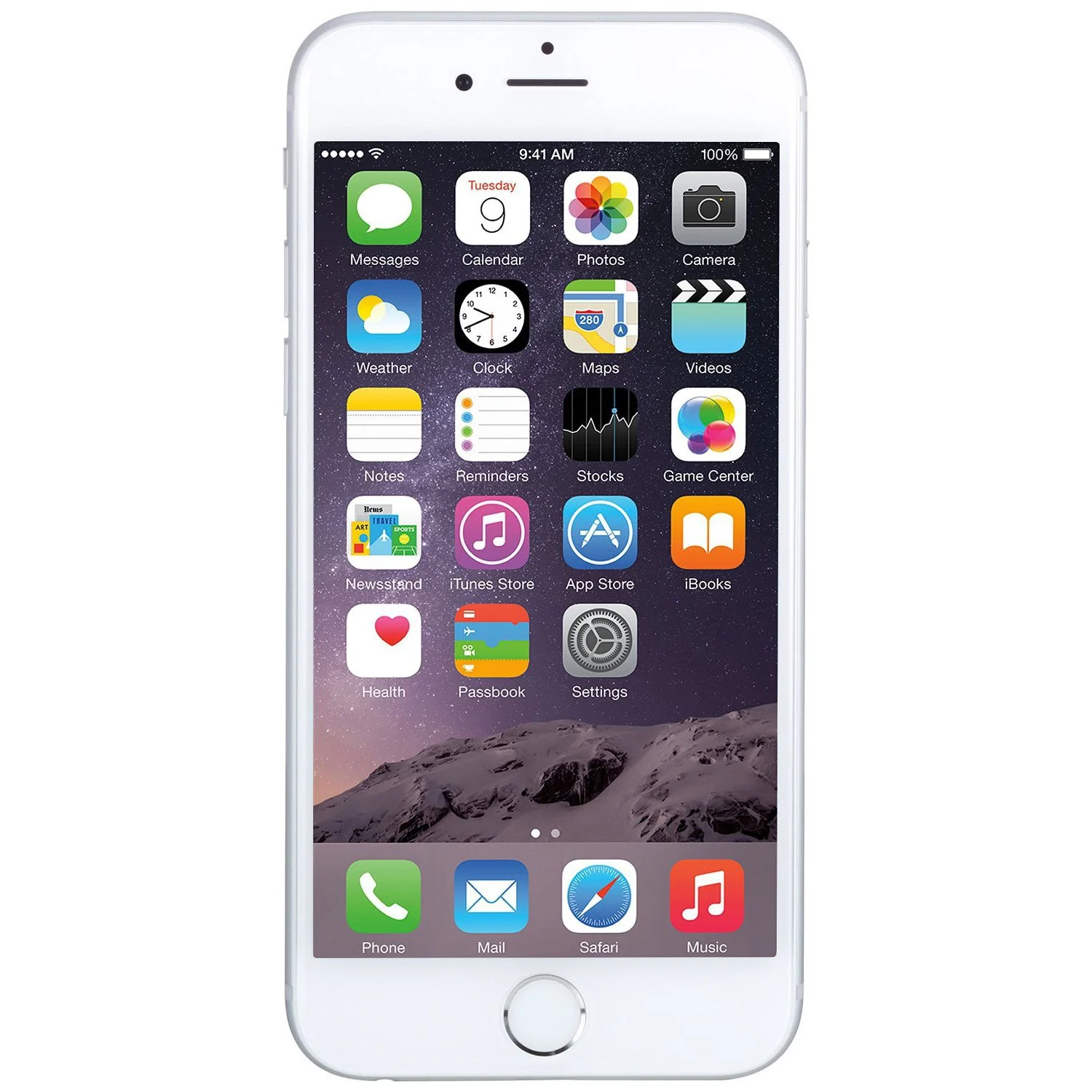 Apple iPhone 6, Silver, 16GB, Sprint - Refurbished - MG6A2LL/A - Image 2