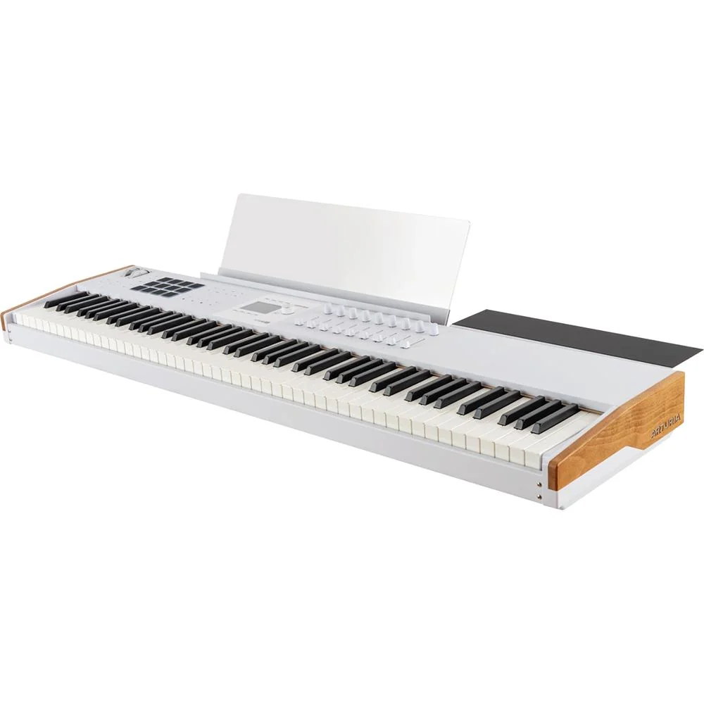 Arturia KeyLab 88 mk3 88-Key Weighted Hammer MIDI Controller Keyboard, White - Image 5