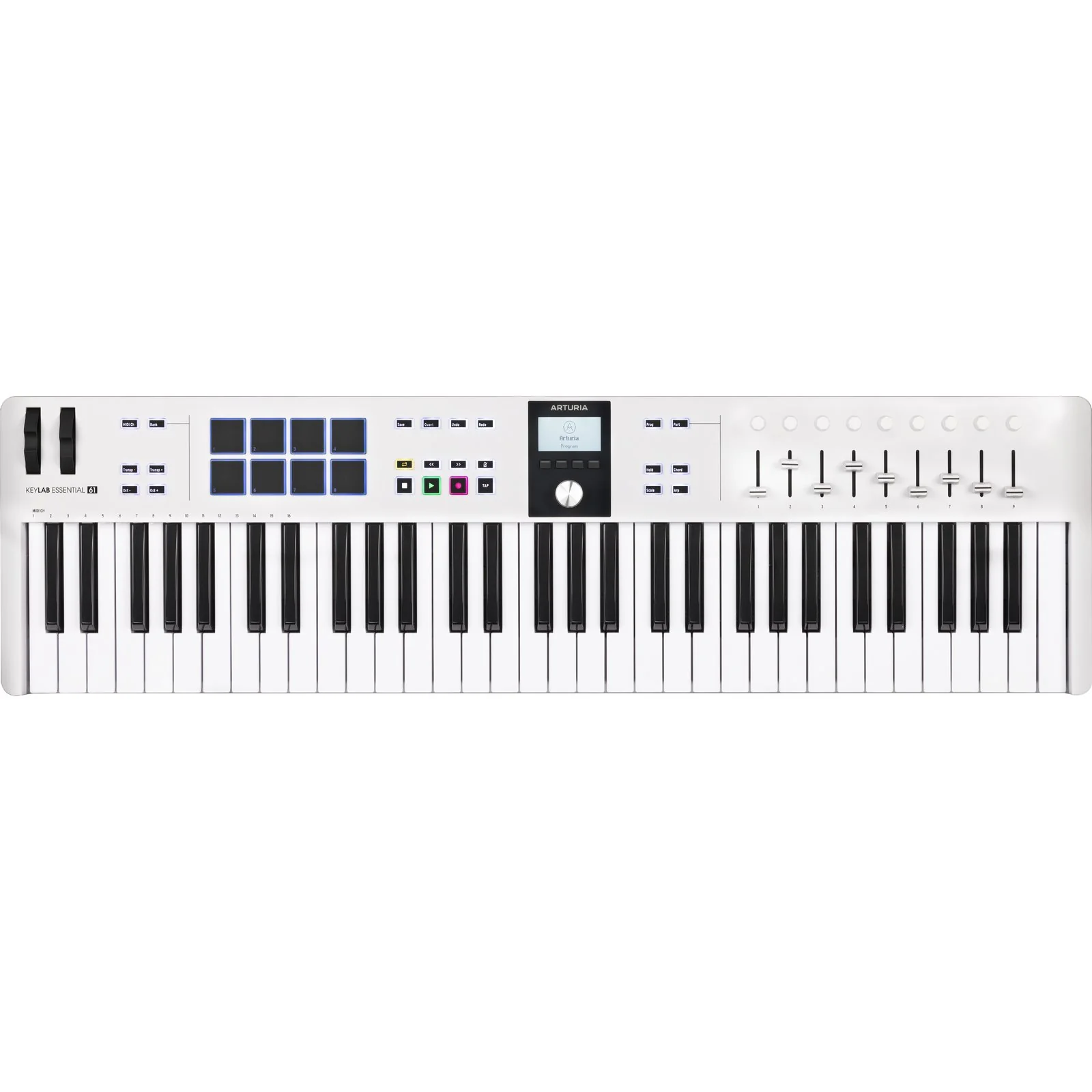 Arturia KeyLab Essential Mk3 61-Key USB MIDI Controller Keyboard + Pedal + 2 YR Warranty - Image 2