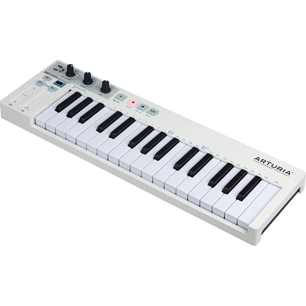 Arturia KeyStep 32-Key MIDI Controller and Sequencer Keyboard, White - Image 2