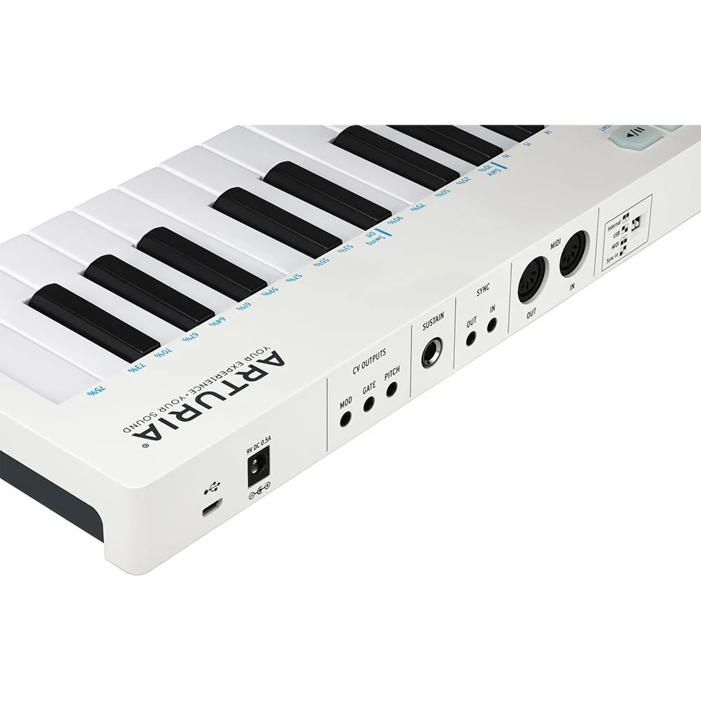 Arturia KeyStep 32-Key MIDI Controller and Sequencer Keyboard, White - Image 3