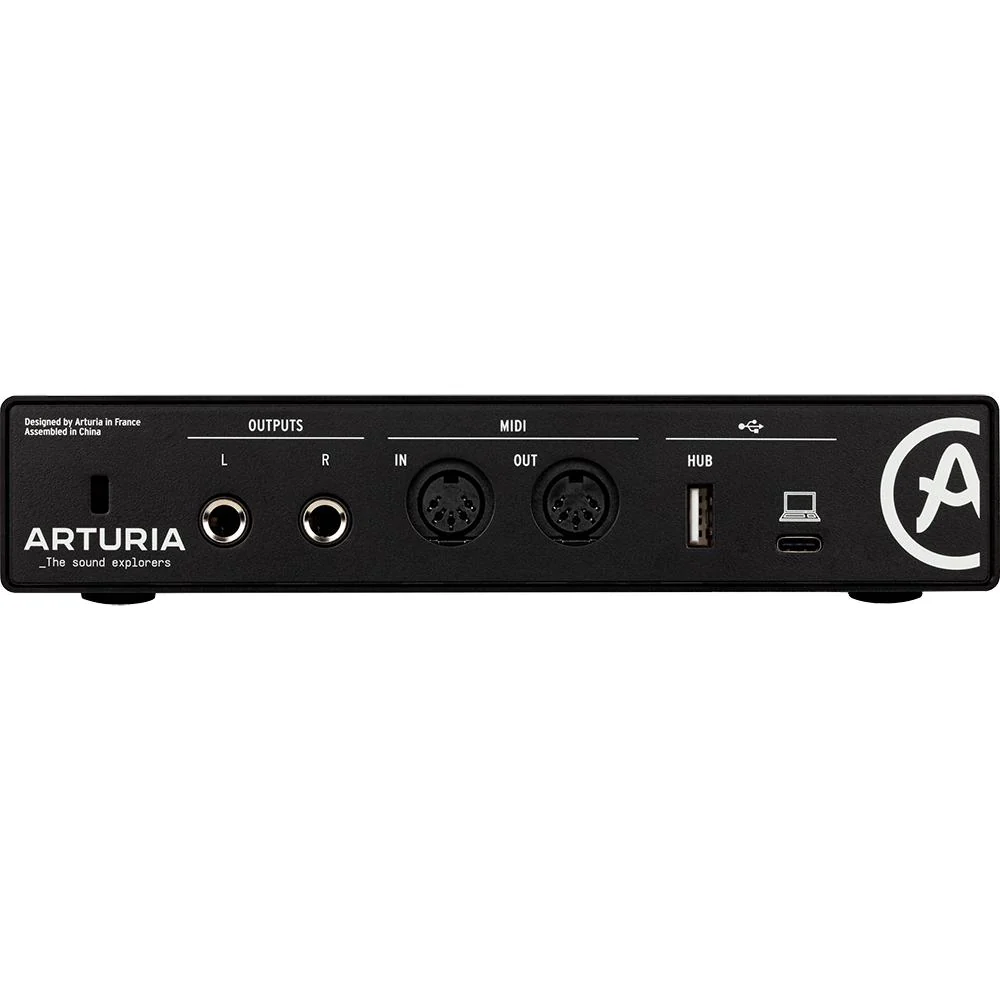 Arturia MiniFuse 2 Portable 2x Input USB-C MIDI Audio Interface Black Renewed - Image 3
