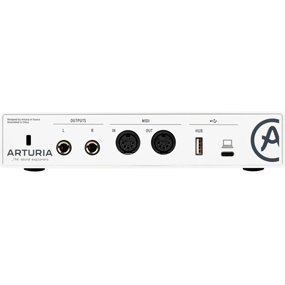 Arturia MiniFuse 2 Portable 2x Input USB-C MIDI Audio Interface White Renewed - Image 2