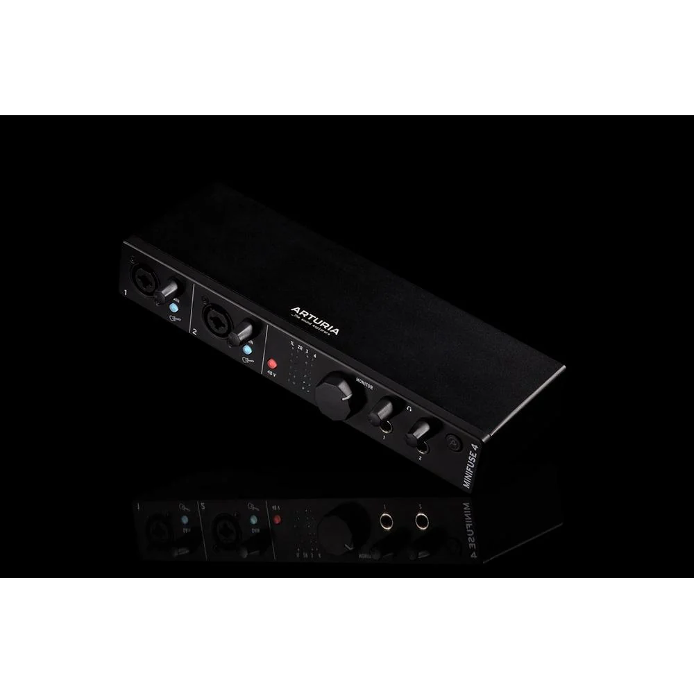 Arturia MiniFuse 4 4x Input USB-C MIDI Audio Interface w/ 2 YR Extended Warranty Bundle - Image 7