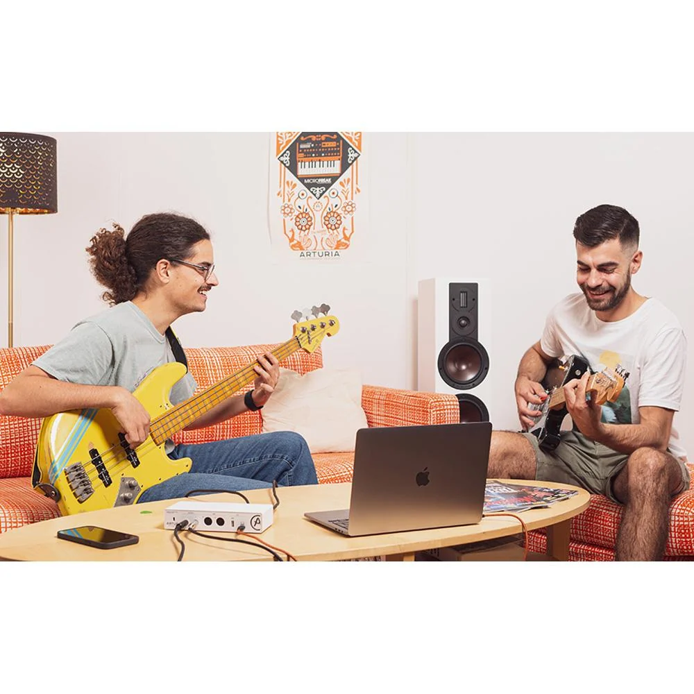 Arturia MiniFuse 4 Portable 4x Input USB-C MIDI Audio Interface, White - Refurbished - Image 11