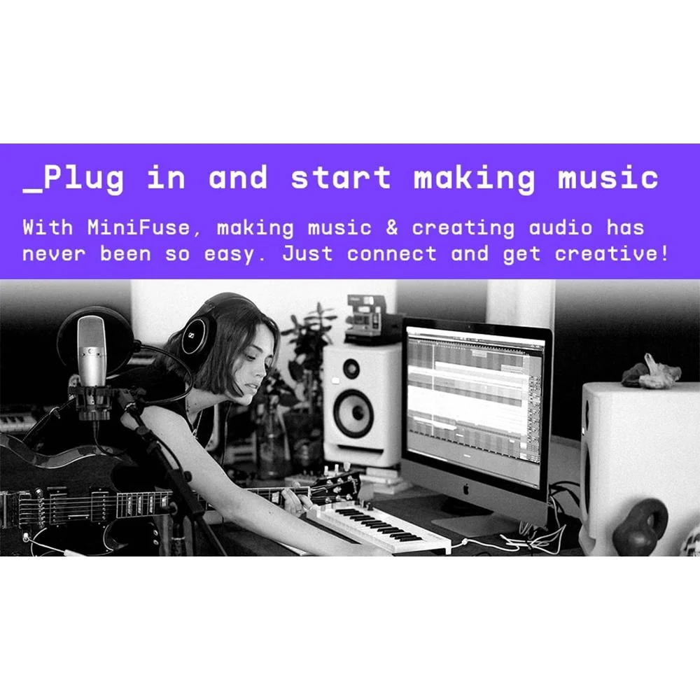 Arturia MiniFuse 4 Portable 4x Input USB-C MIDI Audio Interface, White - Refurbished - Image 12