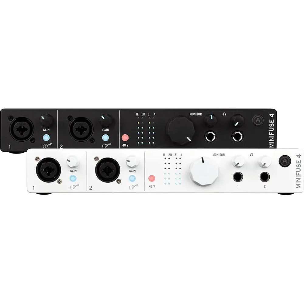 Arturia MiniFuse 4 Portable 4x Input USB-C MIDI Audio Interface, White - Refurbished - Image 4