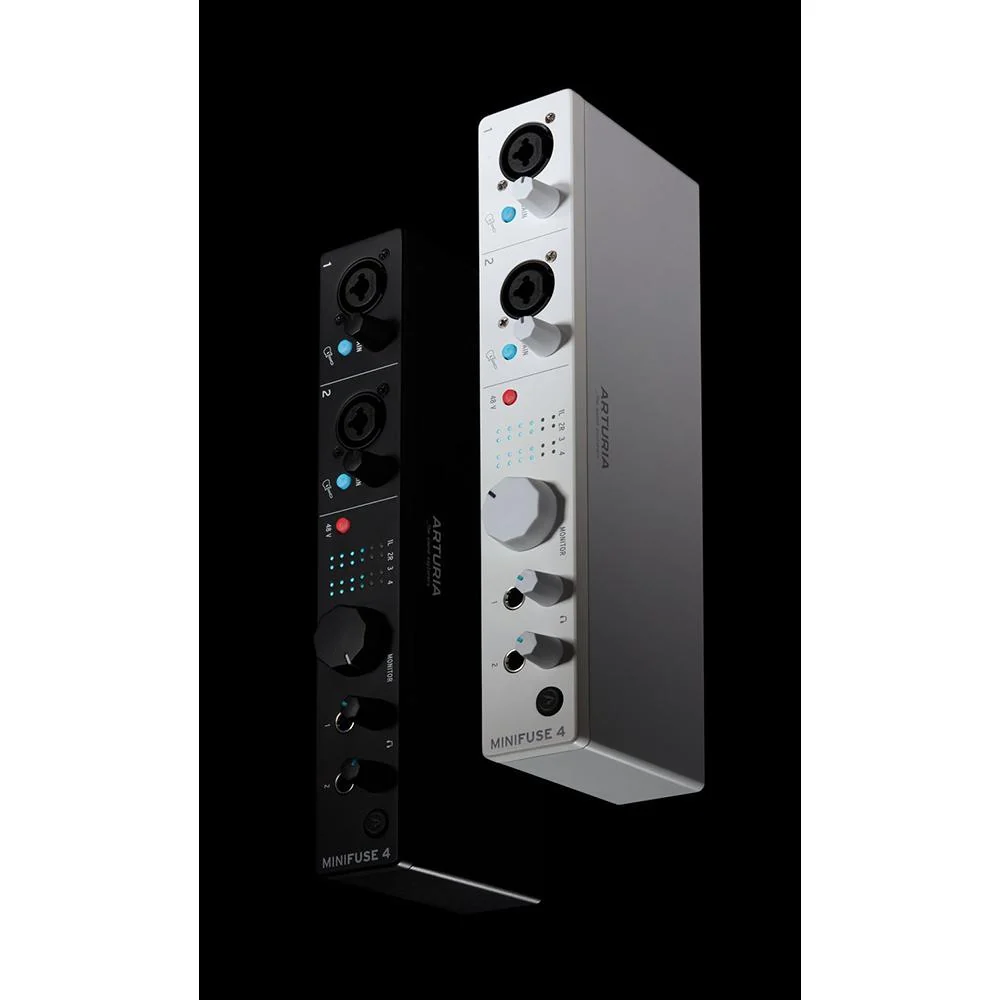 Arturia MiniFuse 4 Portable 4x Input USB-C MIDI Audio Interface, White - Refurbished - Image 7