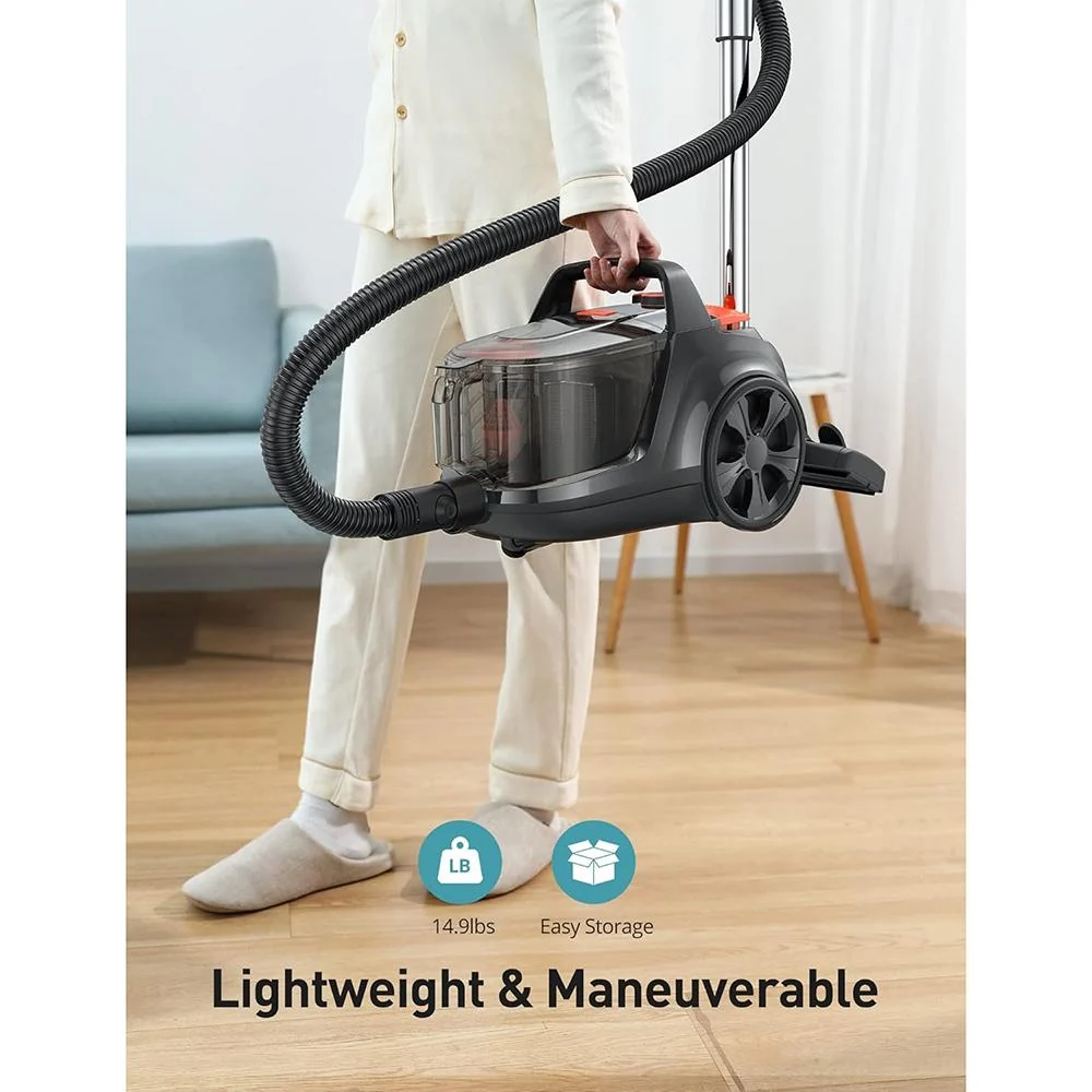 ASPIRON Aspiron Canister Vacuum Cleaner, 1200W Lightweight Bagless Vacuum Cleaner - Image 6