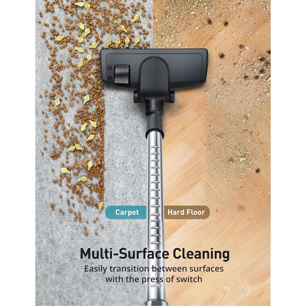 ASPIRON Canister Vacuum Cleaner 1200W Lightweight Bagless Vacuum Cleaner OpenBox - Image 2