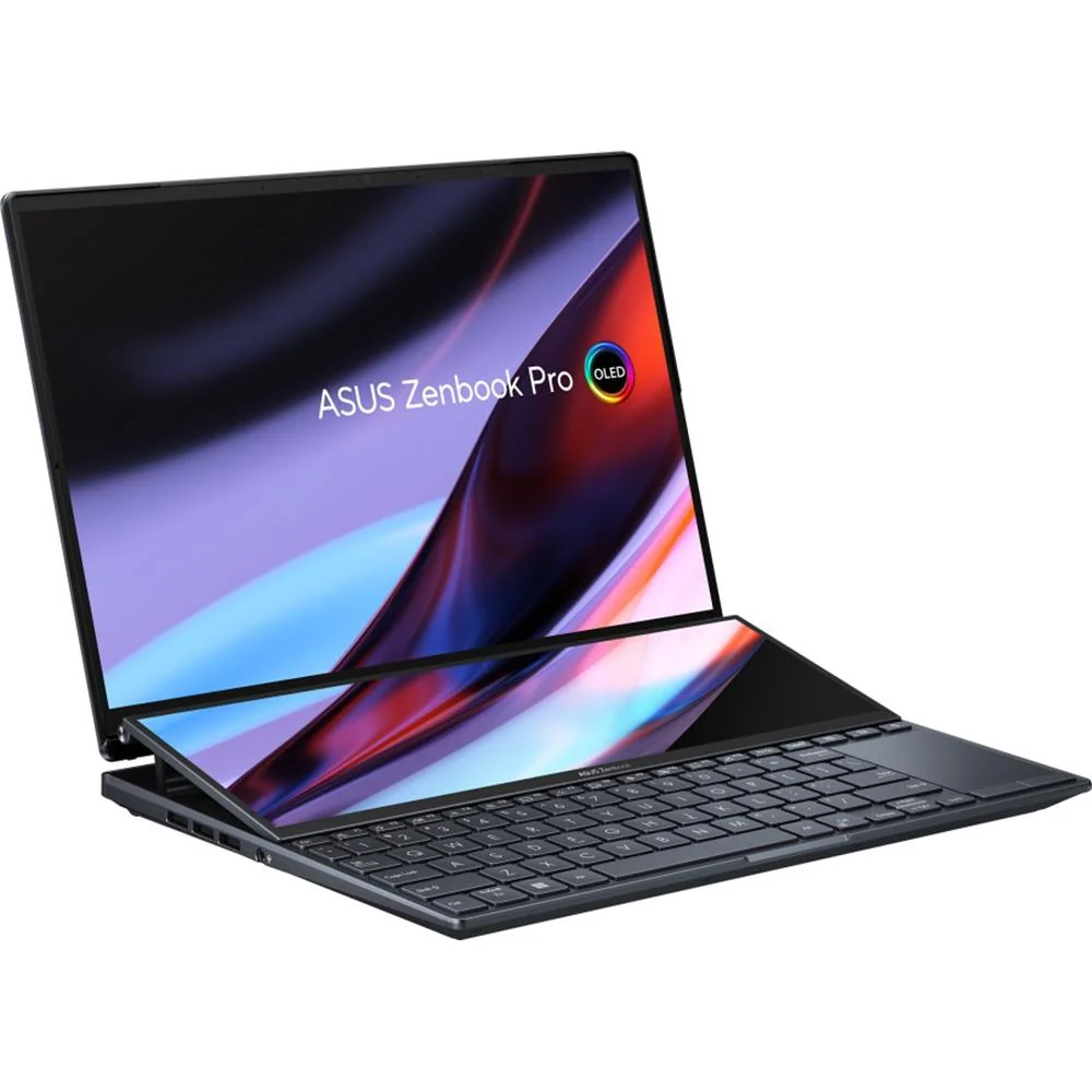Asus 14.5" Zenbook Pro 14 Duo OLED Laptop in Tech Black - UX8402VV-PS96T - Image 5