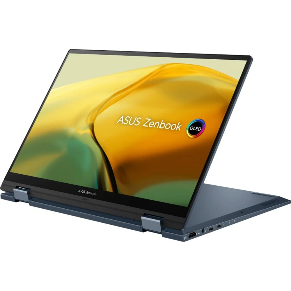 Asus 14" Zenbook 14 Flip OLED Laptop in Ponder Blue - UP3404VA-DS74T - Image 4
