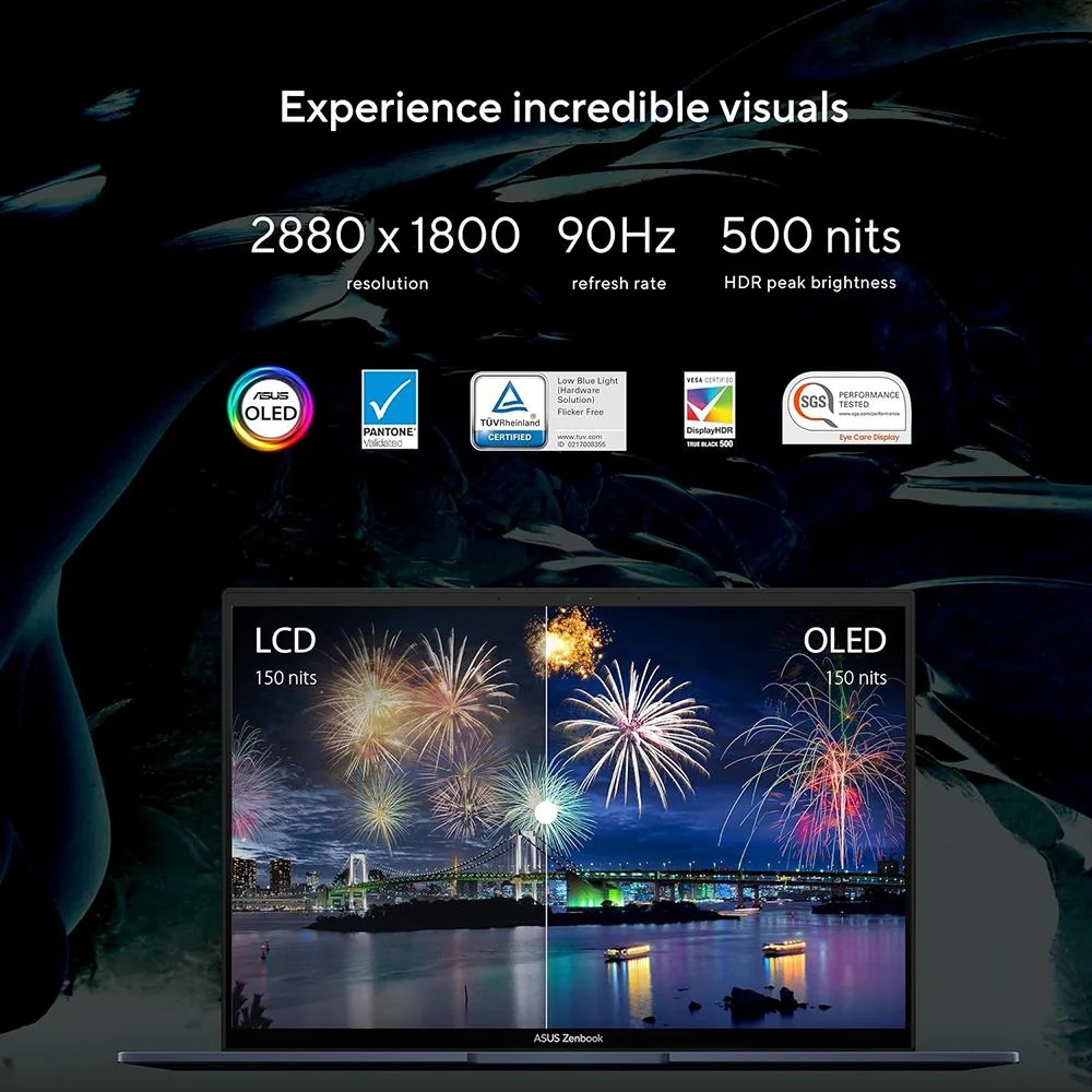 Asus 14" Zenbook 14 OLED Laptop in Ponder Blue - UX3402VA-DS94 - Image 12
