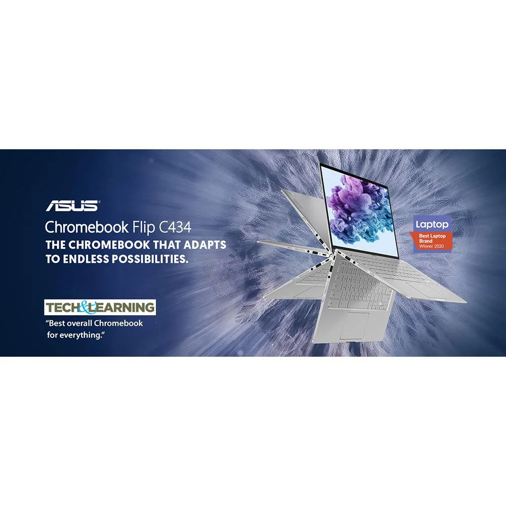 Asus 14" m3-8100Y 4GB 64GB Chrome - Image 9