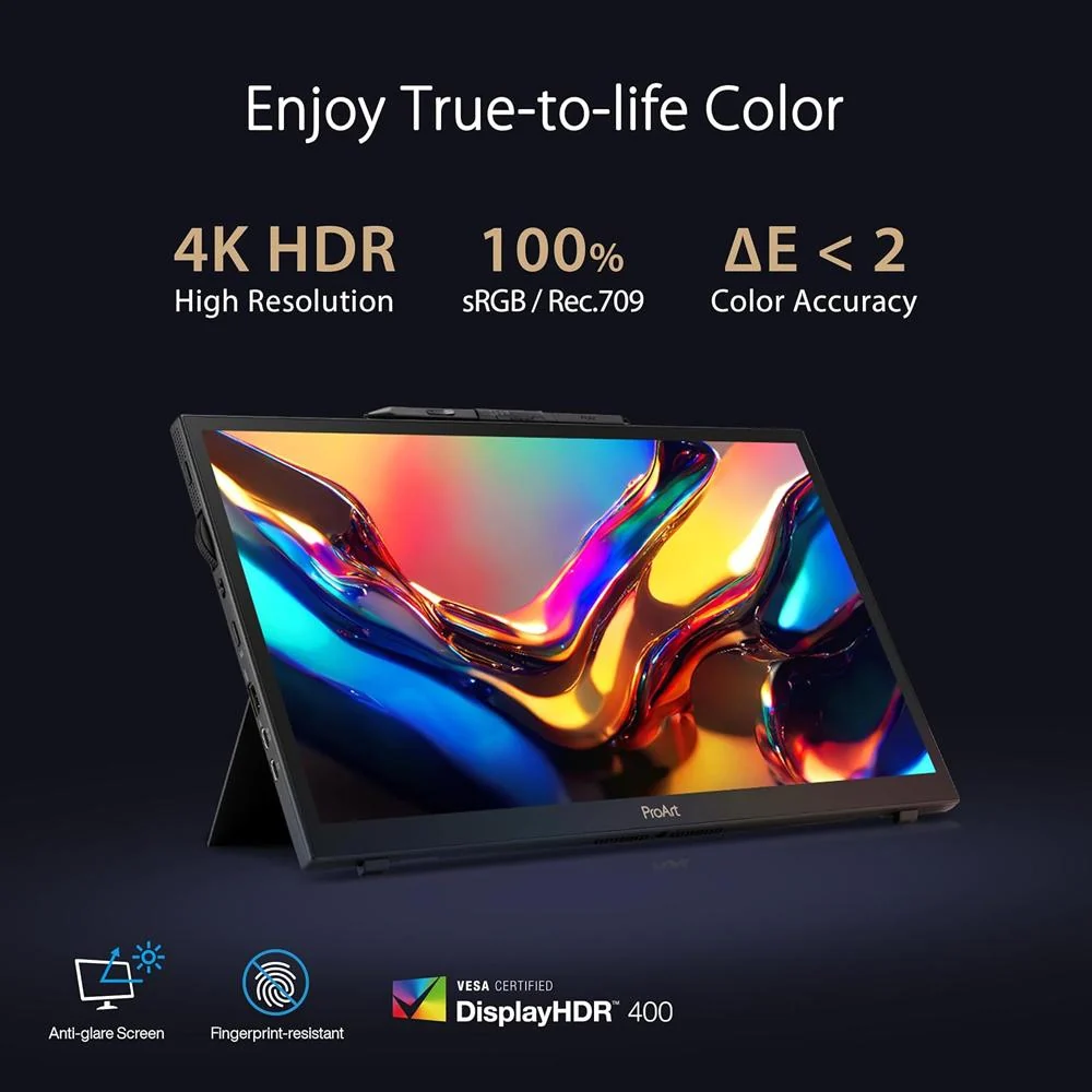 ASUS 15.6" ProArt IPS 4K UHD Mntr - Image 11