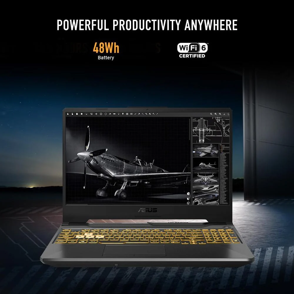 Asus 15.6" R5 7535HS 8G 512G 11H - Image 5
