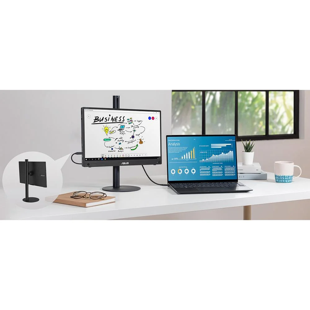 ASUS 15.6" ZenScreen Touch Portable Monitor in Black - MB16AMTR - Image 12