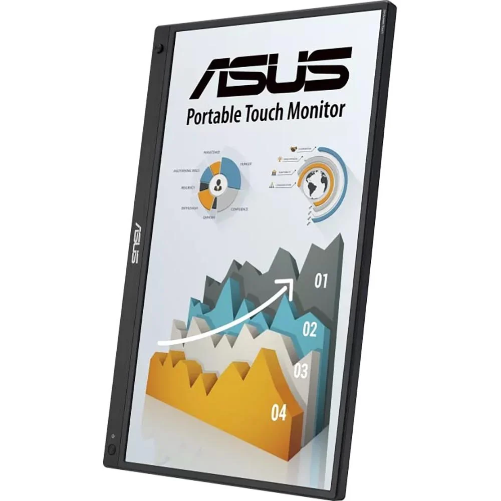 ASUS 15.6" ZenScreen Touch Portable Monitor in Black - MB16AMTR - Image 3